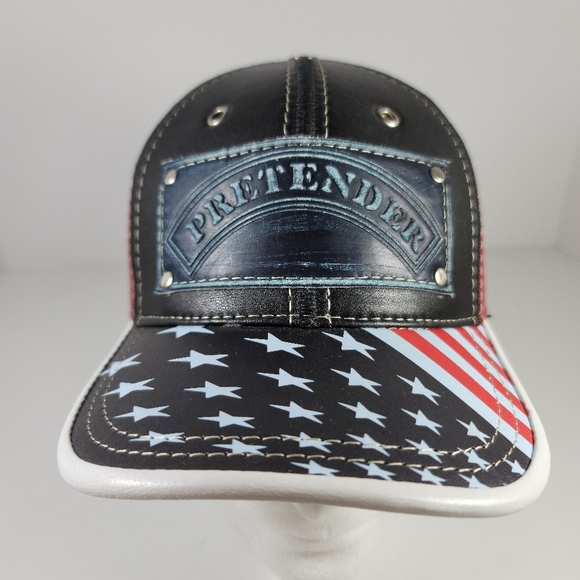 PRETENDER UK 100% LEATHER ALL-SEASON BASEBALL HAT - Picture 2 of 7